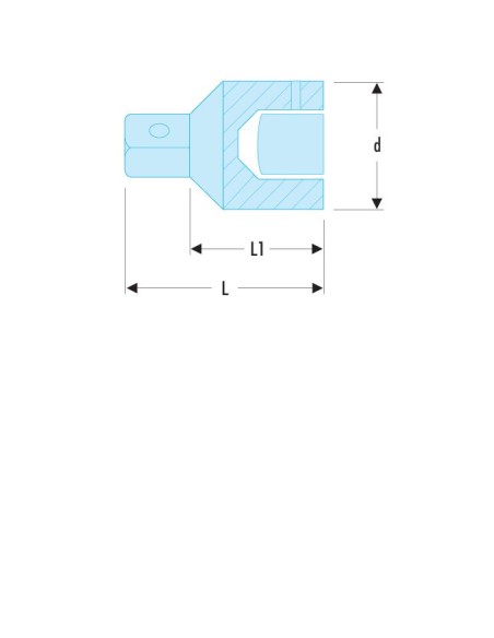 REDUCTOR 1" PARA VASOS 3/4"